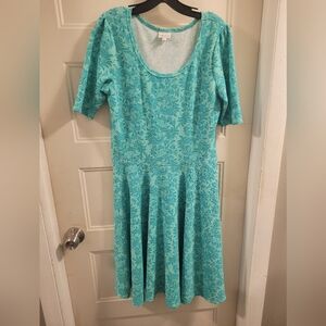 Lularoe aqua dress